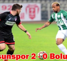 Giresunspor 2 – 0 Boluspor