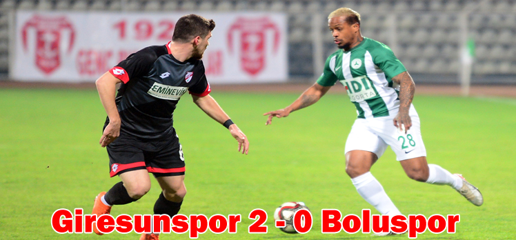 Giresunspor 2 – 0 Boluspor