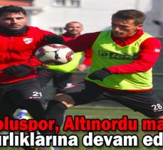 Boluspor, Altınordu maçı hazırlıklarına devam ediyor