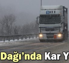 Bolu Dağı’nda Kar Yağışı