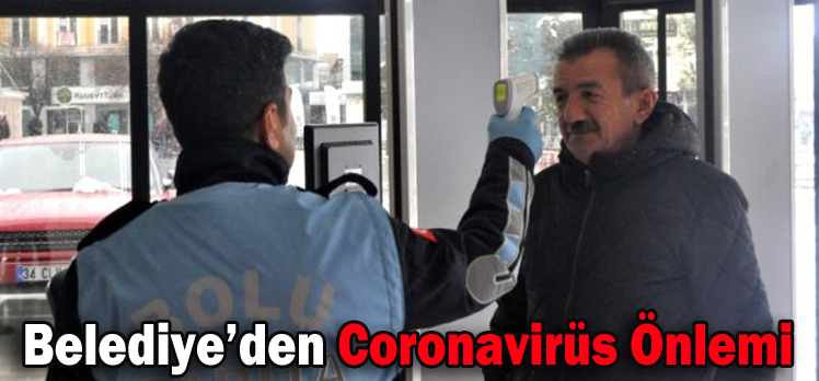 Belediye’den Coronavirüs Önlemi