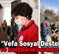 Bolu’da “Vefa Sosyal Destek Grubu” yaşlıların ve hastaların yardımına koşuyor