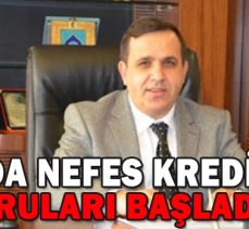 Bolu’da “Nefes Kredisi” başvuruları başladı