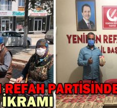 YENİDEN REFAH PARTİSİNDEN KAHVE İKRAMI