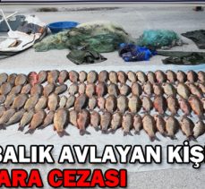 KAÇAK BALIK AVLAYAN KİŞİYE İKİNCİ PARA CEZASI