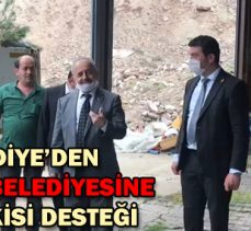 BELEDİYE’DEN  GÖYNÜK BELEDİYESİNE SÜS BİTKİSİ DESTEĞİ