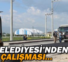 BOLU BELEDİYESİ’NDEN ASFALT ÇALIŞMASI…
