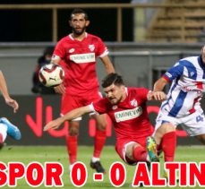 BOLUSPOR 0 – 0 ALTINORDU