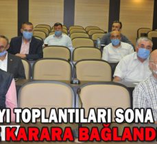 TEMMUZ AYI TOPLANTILARI SONA ERDİ