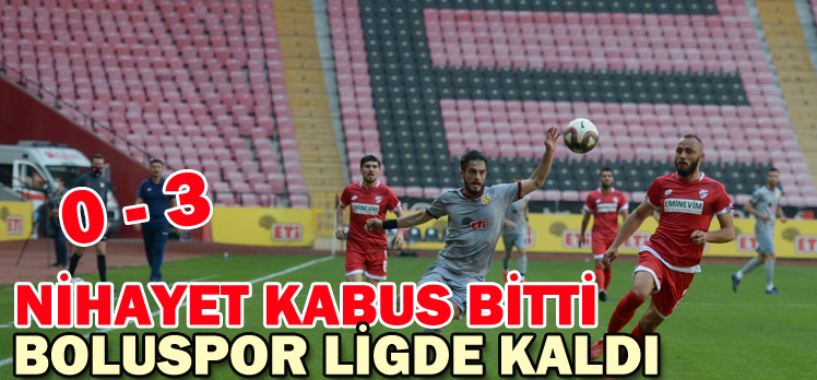 NİHAYET KABUS BİTTİ