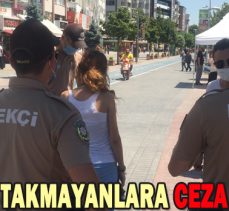 MASKE TAKMAYANLARA CEZA YAĞDI