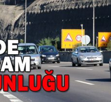 TEM’DE BAYRAM YOĞUNLUĞU