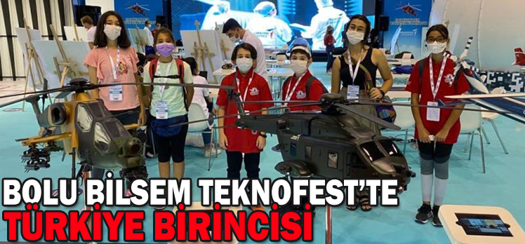 Bolu BİLSEM TEKNOFEST 2020’de Türkiye Birincisi