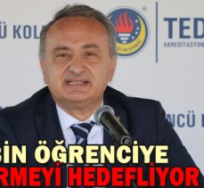 TED 10 bin öğrenciye burs vermeyi hedefliyor