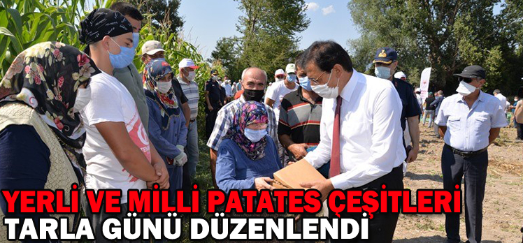 “Yerli ve Milli Patates Çeşitleri” Tarla Günü Düzenlendi