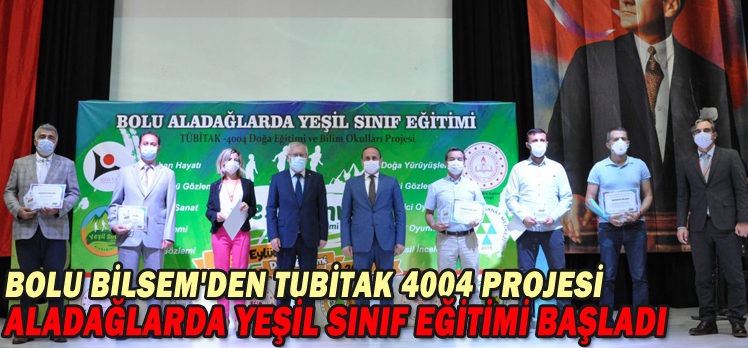 BOLU BİLSEM’DEN TUBİTAK 4004 PROJESİ