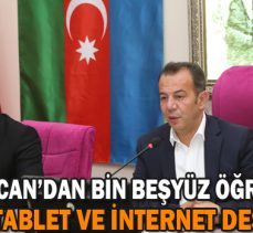 BAŞKAN ÖZCAN’DAN BİN BEŞYÜZ ÖĞRENCİYE ÜCRETSİZ TABLET VE İNTERNET DESTEĞİ