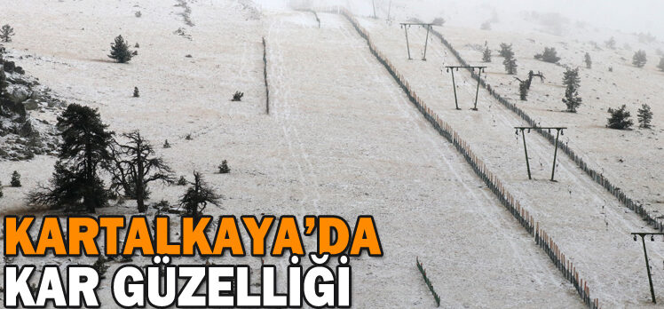 KARTALKAYA’DA KAR GÜZELLİĞİ