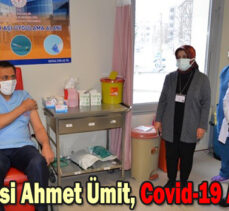 Bolu Valisi Ahmet Ümit, Covid-19 Aşısı Oldu