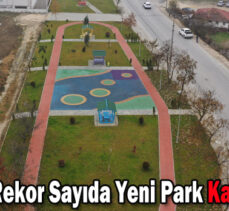 Bolu’ya rekor sayıda yeni park kazandırıldı