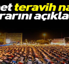 Diyanet açıkladı: Teravih namazı evde kılınacak