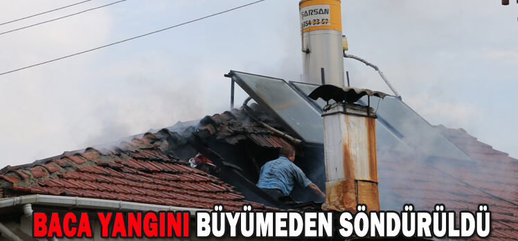 BACA YANGINI BÜYÜMEDEN SÖNDÜRÜLDÜ