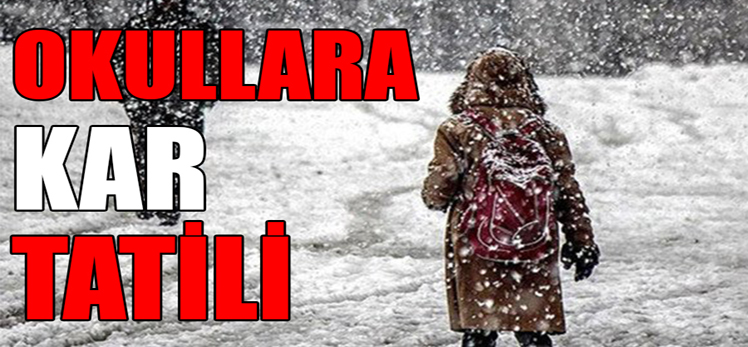 Bolu’da Eğitime Kar Engeli