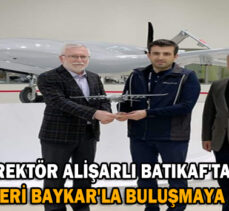 Rektör Alişarlı BATIKAF’ta, Öğrencileri BAYKAR’la Buluşmaya Davet Etti