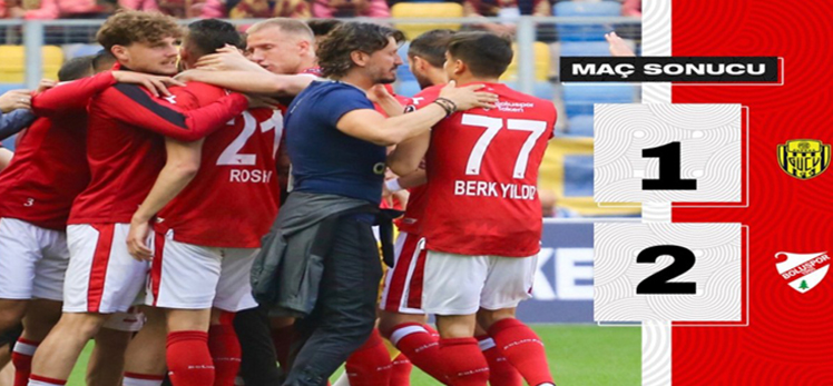 Ankaragücü: 1 – Boluspor: 2