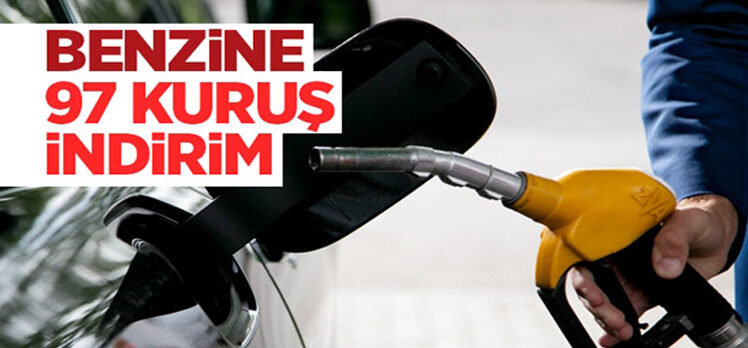 Benzine 97 kuruş indirim