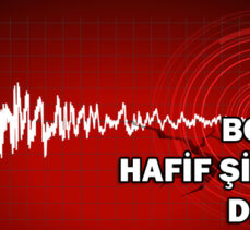 Bolu’da 3.4 Şiddetinde Deprem