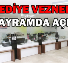 BELEDİYE VEZNELERİ BAYRAMDA AÇIK