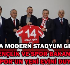 Bolu’ya Modern Stadyum Geliyor