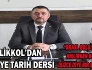ÇELİKKOL’DAN ÖZLÜ’YE TARİH DERSİ